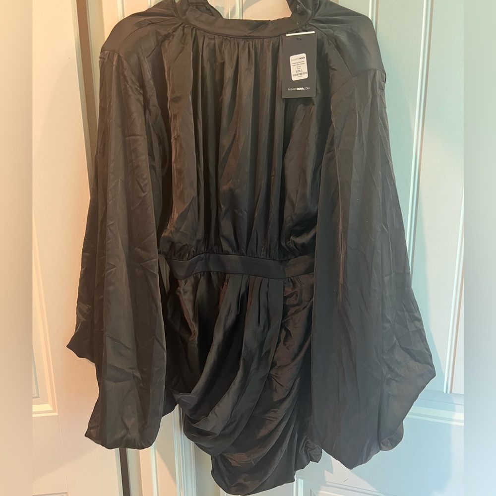 Fashion Nova Satin Mini Dress
